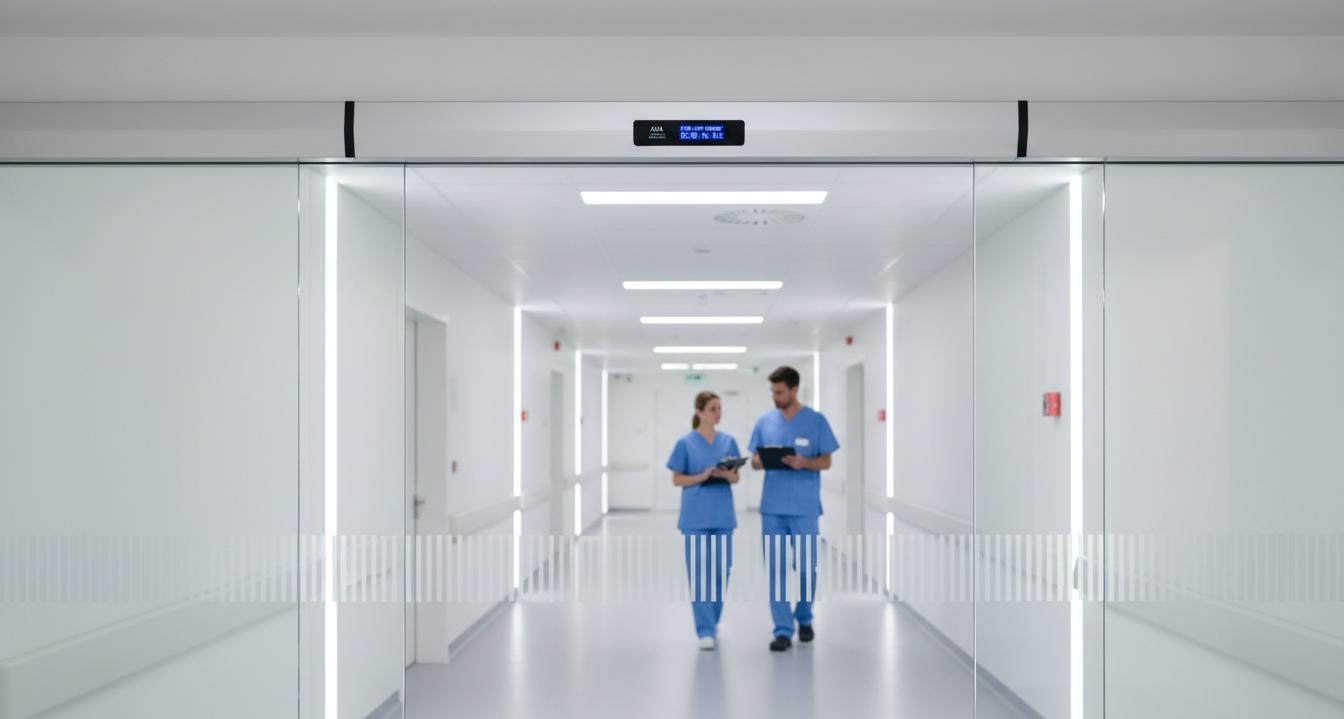 01 European Healthcare Facilities Install ADA Swing Door Openers with 5s Delay Settings