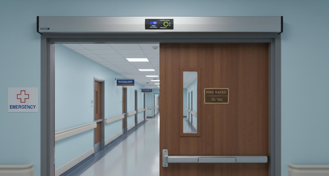 02 Automatic Swing Door Openers for Healthcare Facilities ADA Low-Energy Settings and 5s Delay Adjustment